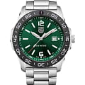 Luminox Luminox Pacific Diver XS.3137  XS.3137 кварцевые мужские часы  зеленый циферблат, браслет нержавеющая сталь — вид спереди