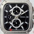 Fossil BQ2655 наручные мужские часы застежка крупным планом