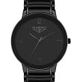 33 Element 33 Element 331405C  331405C кварцевые мужские часы  черный циферблат, браслет керамика — вид спереди