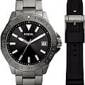 Fossil Fossil Bannon BQ2785SET мужские часы черный циферблат на запястье