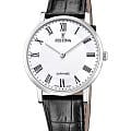 Festina Festina Classics F20012/2  F20012/2 кварцевые мужские часы  белый циферблат, браслет кожаный — вид спереди