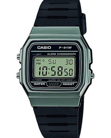 Casio Collection  F-91WM-1BDF (F-91WM-1B)