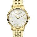 Amalys Amalys Watson AMW-162  AMW-162 кварцевые женские часы  белый циферблат, браслет нержавеющая сталь с pvd-покрытием — вид спереди