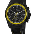 Jacques Lemans Jacques Lemans 1-1799S  1-1799S кварцевые мужские часы  черный циферблат, браслет  — вид спереди