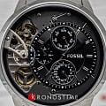 Fossil Fossil Townsman ME1135 кварцевые мужские часы часы, крупный план черный циферблат