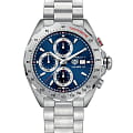TAG Heuer TAG Heuer Formula 1 CAZ2015.BA0876  CAZ2015.BA0876 механические мужские часы  синий циферблат, браслет нержавеющая сталь — вид спереди