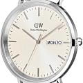 Daniel Wellington Daniel Wellington Classic Day Display Sterling Champagne DW00100828  наручные мужские часы фото под углом.