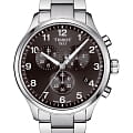 Tissot Tissot Chrono XL Classic T116.617.11.057.01 Chrono XL T1166171105701 кварцевые мужские часы  серый циферблат, браслет нержавеющая сталь — вид спереди