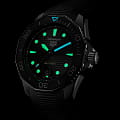 TAG Heuer TAG Heuer Aquaracer Professional 300 WBP201A.FT6197 механические мужские часы часы, крупный план черный циферблат