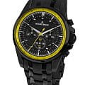 Jacques Lemans Jacques Lemans 1-1799W  1-1799W кварцевые мужские часы  черный циферблат, браслет  — вид спереди