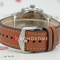 Fossil Fossil Dillinger FS5675 кварцевые мужские часы часы, крупный план синий циферблат
