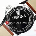 Festina Festina Classics F20358/2 кварцевые мужские часы часы, крупный план черный циферблат