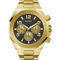 Guess Guess Empire GW0489G2  GW0489G2 кварцевые мужские часы  черный циферблат, браслет сталь с ip покрытием — вид спереди